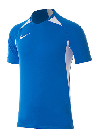 Синяя футболка Nike NK DRY STRKR V SS JSY