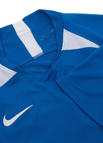 Синяя футболка Nike NK DRY STRKR V SS JSY