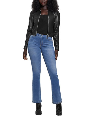 Чорна демісезонна куртка Guess