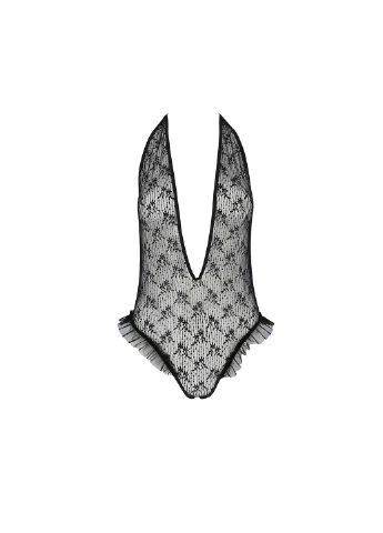 Боді монокіні з глибоким декольте OTAVIA BODY black XXL/XXXL - Passion (255457793)