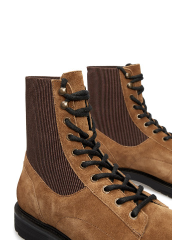 Коричневые зимние ботинки Diesel