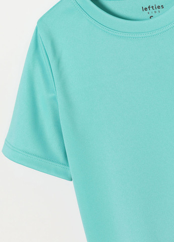 Мятная летняя футболка Lefties
