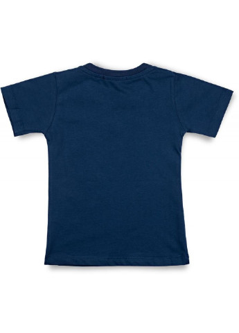 Синя демісезонна футболка дитяча "surf fun vintage" (972-92b-blue) Haknur