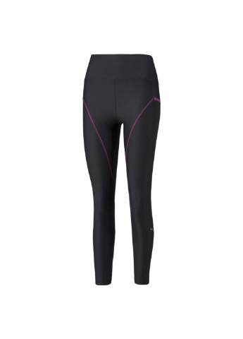 Черные демисезонные легинсы marathon high waist full-length women's running leggings Puma