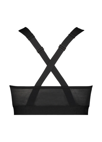 Чёрный топ бюстгальтер Hunkemoller без косточек полиамид