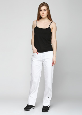 Белые кэжуал летние прямые брюки Nike
