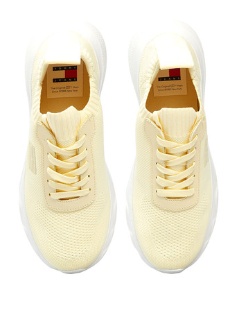 Кроссовки Tommy Jeans светло-жёлтые лето (307028179)