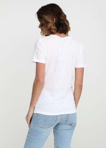 Белая летняя футболка Calvin Klein Jeans