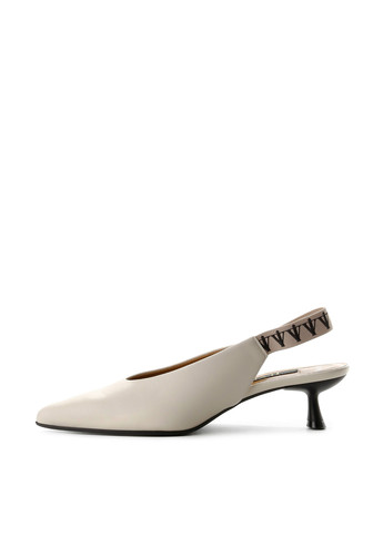 Le'BERDES Туфли слингбеки бежевый з натуральная кожа, украина — лето (360795556)