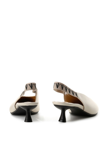 Le'BERDES Туфли слингбеки бежевый з натуральная кожа, украина — лето (360795556)