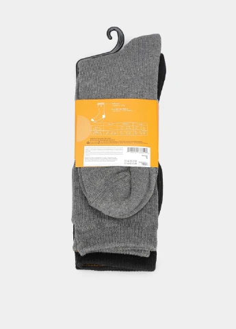 Чёрные носки (2 пары) Timberland логотипы (330225889)