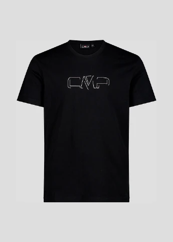 Черная футболка CMP MAN T-SHIRT