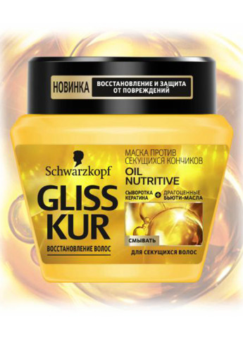 Маска для волосся Oil Nutritive, 300 мл Schwarzkopf (131708639)