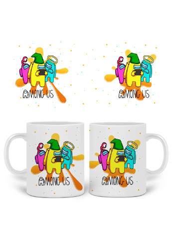 Кружка Амонг Ас (Among Us) 330 мл горнятко керамічне (20259-2418) MobiPrint (219777749)