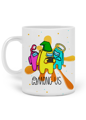Кружка Амонг Ас (Among Us) 330 мл горнятко керамічне (20259-2418) MobiPrint (219777749)