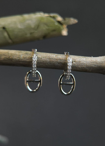 Сережки Silver Flame (350941306)