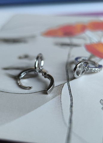 Сережки Silver Flame (350941306)