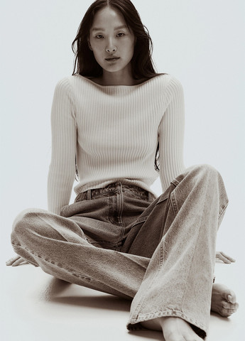 Кремовий демісезонний джемпер джемпер H&M