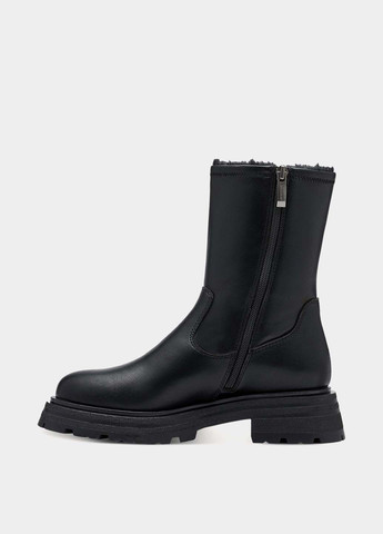 Зимние ботинки чопперы Tamaris без декора из искусственной кожи