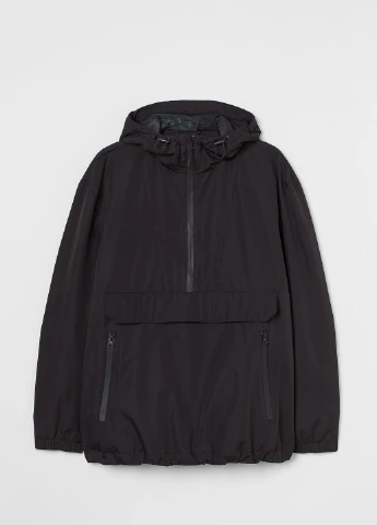 Черная демисезонная куртка H&M