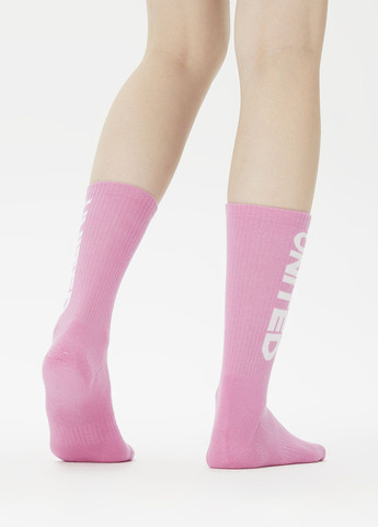 Рожеві шкарпетки UNITED4 логотипи (329148626)