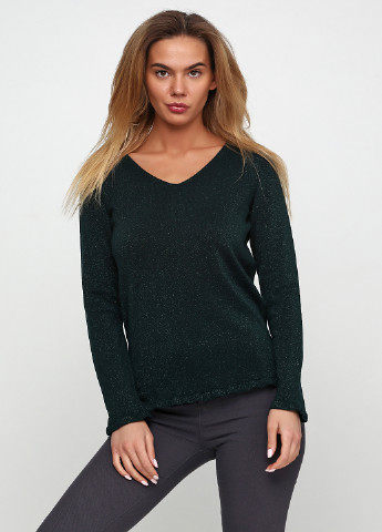 Зеленый демисезонный пуловер пуловер Comma