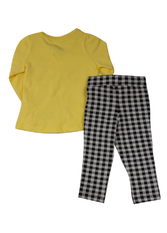 Жовтий демісезонний комплект (туніка, штани) Breeze