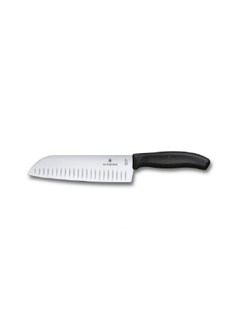 Кухонный нож SwissClassic Santoku 17 см Black (6.8523.17B) Victorinox (254068346)
