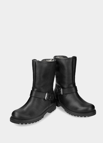 Черные зимние полусапоги Panama Jack