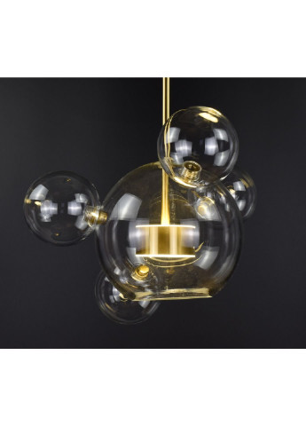 Люстра стельова LED AA397/200+4AB Бронза 40х35х35 див. Sunnysky (253630650)