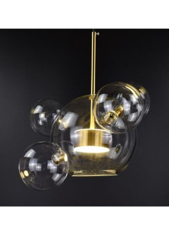 Люстра стельова LED AA397/200+4AB Бронза 40х35х35 див. Sunnysky (253630650)