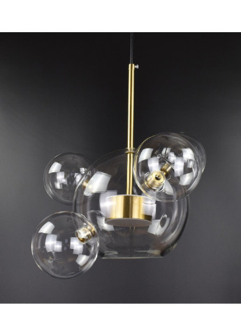 Люстра стельова LED AA397/200+4AB Бронза 40х35х35 див. Sunnysky (253630650)