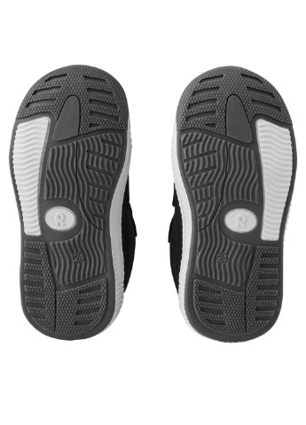 Черные осенние ботинки на липучках Reima