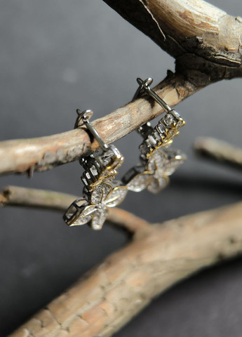 Серьги Silver Flame (350941271)