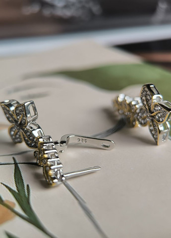 Серьги Silver Flame (350941271)