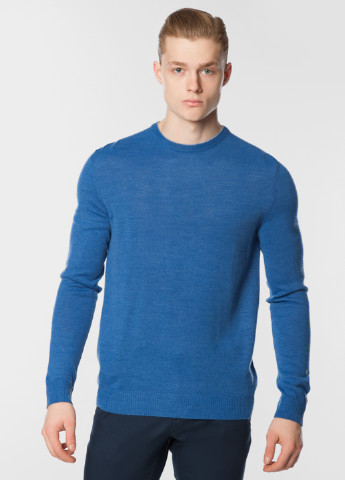 Синий зимний пуловер мужской Arber Crew-neck FF N-AVT-49