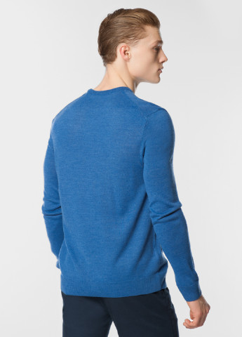 Синій зимовий пуловер чоловічий Arber Crew-neck FF N-AVT-49