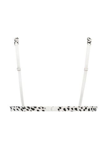 Чёрно-белого триэнджел бюстгальтер Hunkemoller без косточек полиамид