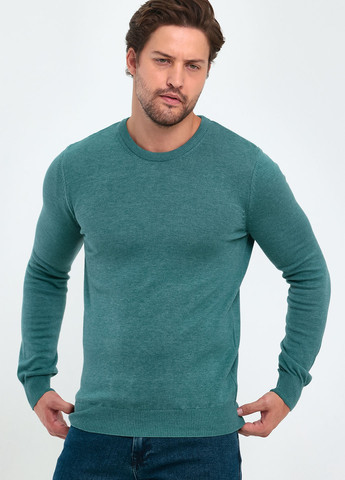 Світло-зелений демісезонний светр джемпер Trend Collection