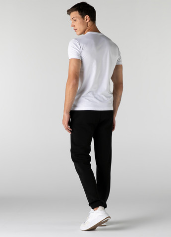 Черные кэжуал демисезонные прямые брюки Lacoste