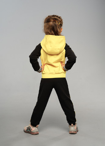 Желтый демисезонный желтый демисезонный спортивный костюм панда Sinthia