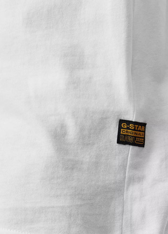 Белая футболка G-Star Raw