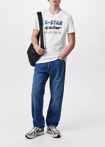 Белая футболка G-Star Raw