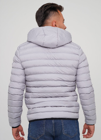 Светло-серая демисезонная куртка Trend Collection