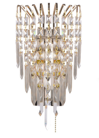 BCL-441W/1 E14 Бра хрустальное с выключателем Brille (185914274)