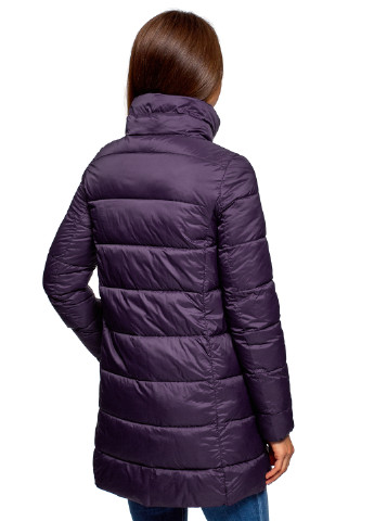 Фиолетовая демисезонная куртка Oodji