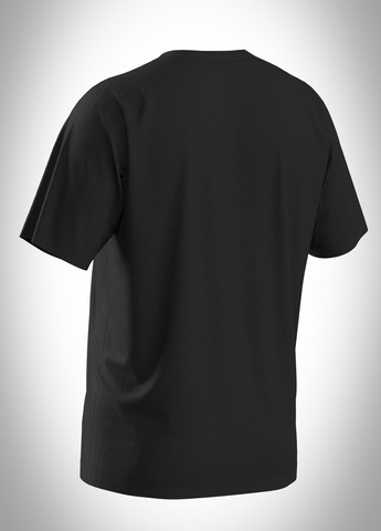 Черная футболка SA-sport