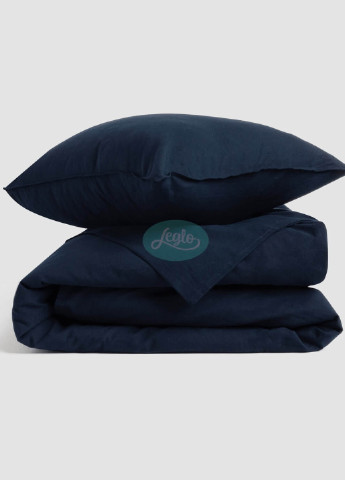 Комплект білизни з вареної бавовни Navy (200х200) Leglo (253888813)