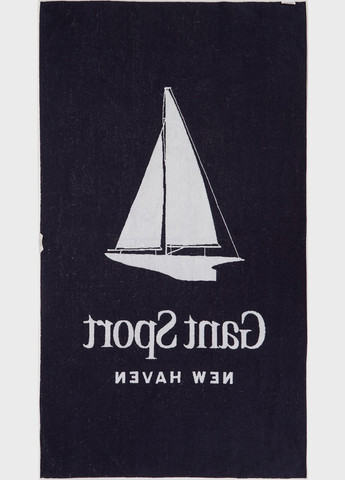 Рушник, 100х180 см Gant однотонний білий