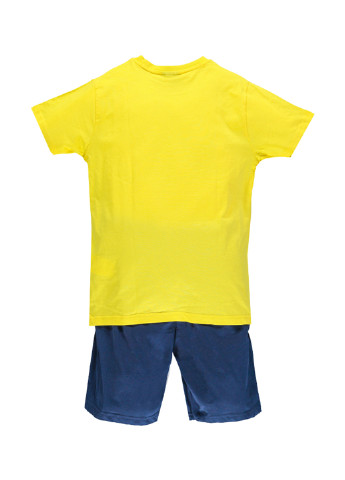 Желтый летний комплект (футболка, шорты) Brums